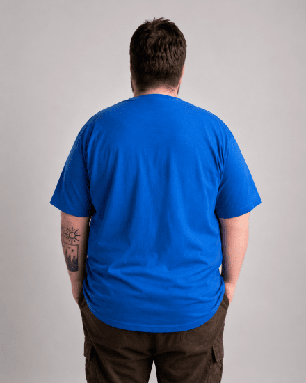 Motley Denim Milan T-shirt Azul royal - T-shirts - T-shirts Homem Tamanhos Grandes