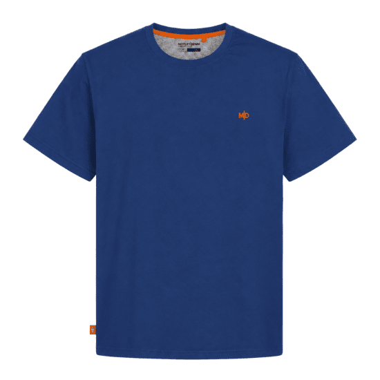 Motley Denim Stockholm T-shirt Royal Blue - T-shirts - T-shirts Homem Tamanhos Grandes