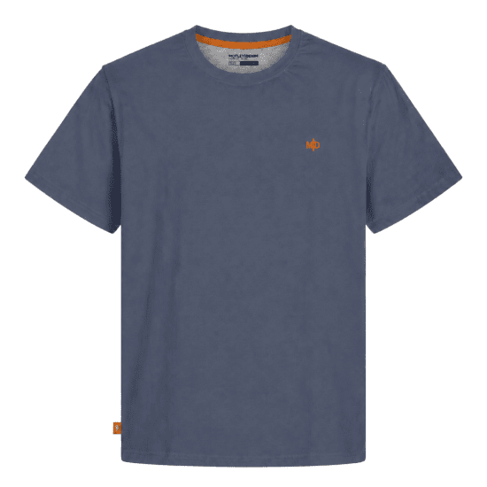 Motley Denim Stockholm T-shirt Light Indigo - T-shirts - T-shirts Homem Tamanhos Grandes