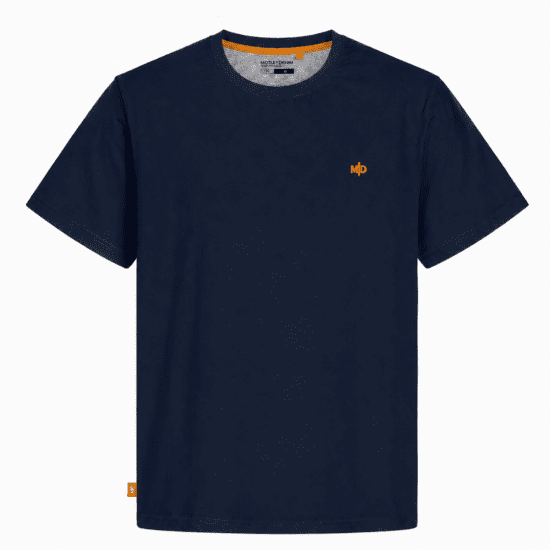 Motley Denim Stockholm T-shirt Navy - T-shirts - T-shirts Homem Tamanhos Grandes