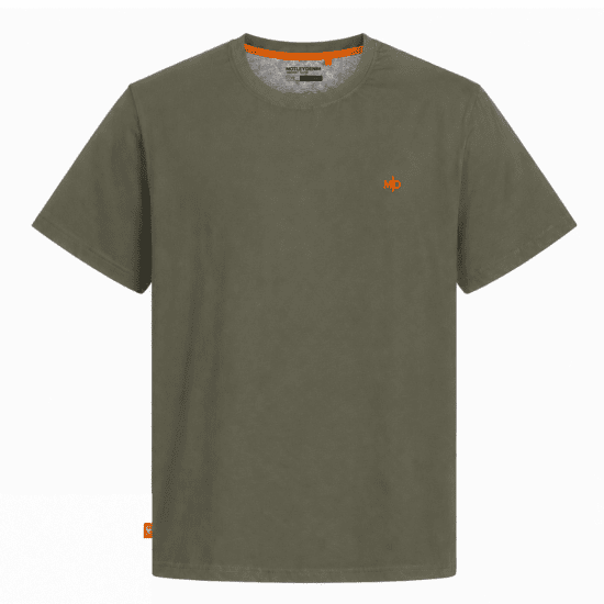 Motley Denim Stockholm T-shirt Dark Khaki - T-shirts - T-shirts Homem Tamanhos Grandes