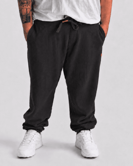 Motley Denim Berlin Sweatpants Charcoal - Calças & calções de fato de treino - Calças de Fato de Treino Tamanhos Grandes 