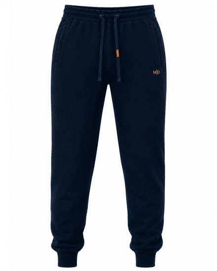Motley Denim Berlin Sweatpants Navy - Calças & calções de fato de treino - Calças de Fato de Treino Tamanhos Grandes 