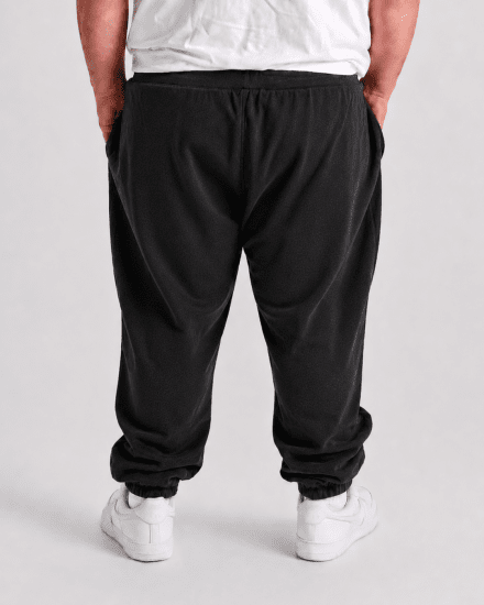 Motley Denim Berlin Sweatpants Charcoal - Calças & calções de fato de treino - Calças de Fato de Treino Tamanhos Grandes 