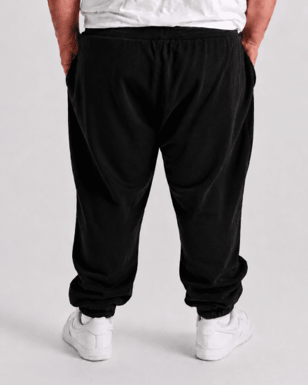 Motley Denim Berlin Sweatpants Black - Calças & calções de fato de treino - Calças de Fato de Treino Tamanhos Grandes 