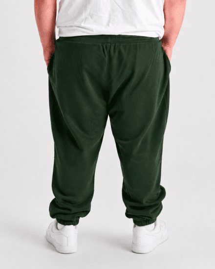 Motley Denim Berlin Sweatpants Racing Green - Calças & calções de fato de treino - Calças de Fato de Treino Tamanhos Grandes 