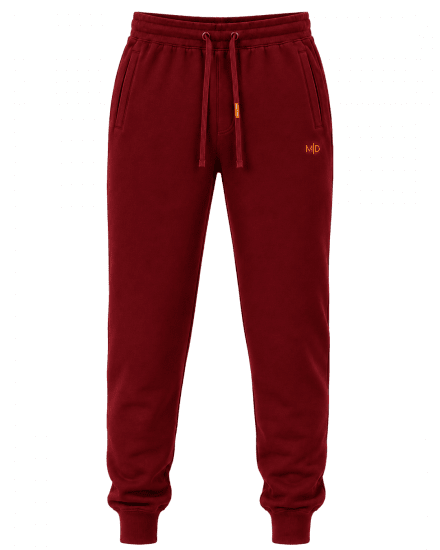 Motley Denim Berlin Sweatpants Red - Calças & calções de fato de treino - Calças de Fato de Treino Tamanhos Grandes 