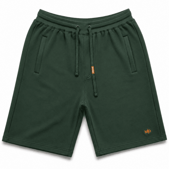 Motley Denim Paris Sweatshorts Racing Green - Calças & calções de fato de treino - Calças de Fato de Treino Tamanhos Grandes 