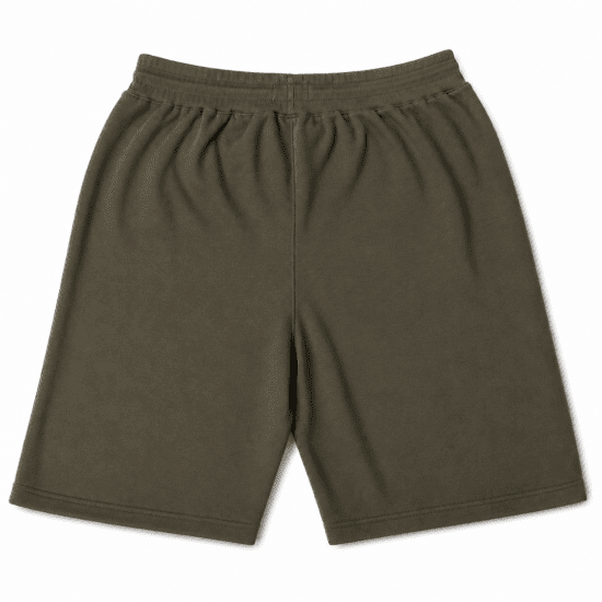 Motley Denim Paris Sweatshorts Dark Khaki - Calças & calções de fato de treino - Calças de Fato de Treino Tamanhos Grandes 
