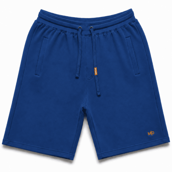 Motley Denim Paris Sweatshorts Royal Blue - Calças & calções de fato de treino - Calças de Fato de Treino Tamanhos Grandes 