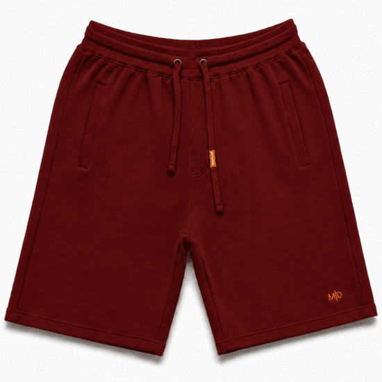 Motley Denim Paris Sweatshorts Red - Calças & calções de fato de treino - Calças de Fato de Treino Tamanhos Grandes 