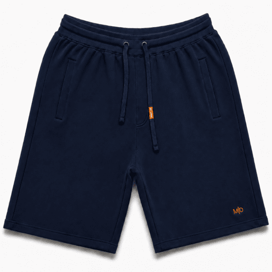 Motley Denim Paris Sweatshorts Navy - Calças & calções de fato de treino - Calças de Fato de Treino Tamanhos Grandes 