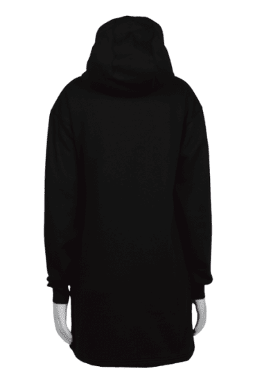 Nora Mikken KRISTINA Long Hoodie Black - Sweatshirt & camisolas com capuz - 