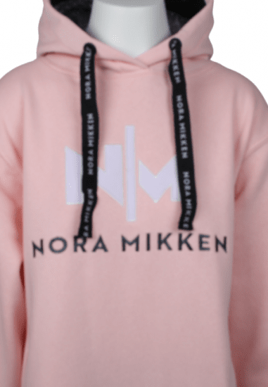 Nora Mikken KADRI WHITE Long Hoodie Pink - ROUPA PARA MULHER XS-XXL - 