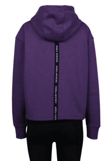 Nora Mikken GERTRUD Cropped Hoodie Purple - ROUPA PARA MULHER XS-XXL - 