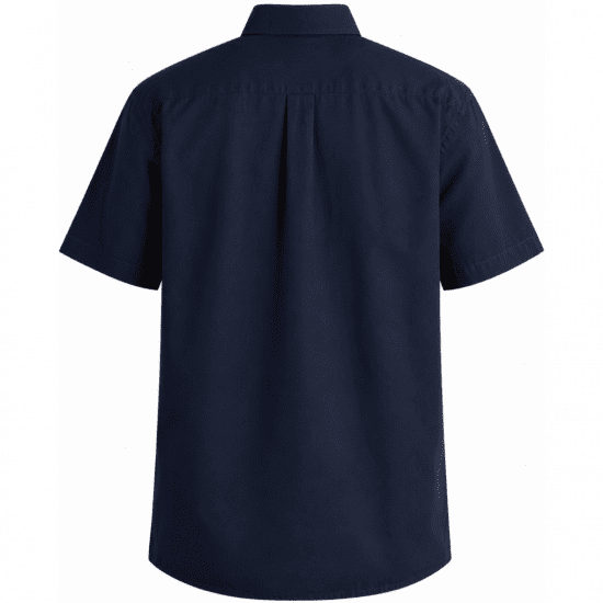 Motley Denim Zagreb Camisa de manga curta Azul marinho - Camisas - Camisas Homem Tamanhos Grandes