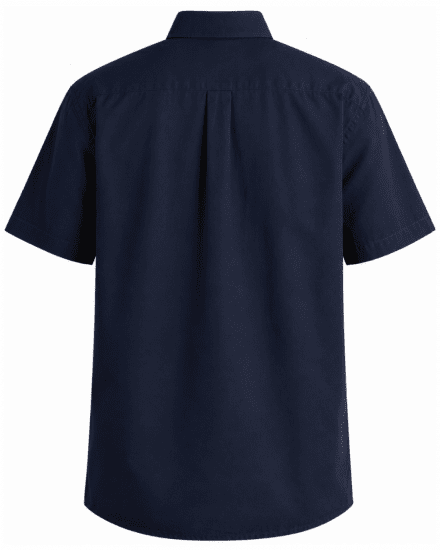 Motley Denim Zagreb Camisa de manga curta Azul marinho - Camisas - Camisas Homem Tamanhos Grandes