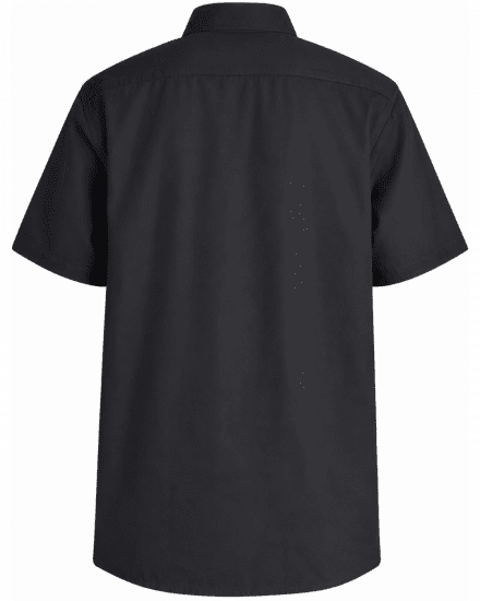 Motley Denim Zagreb Camisa de manga curta Antracite - Camisas - Camisas Homem Tamanhos Grandes